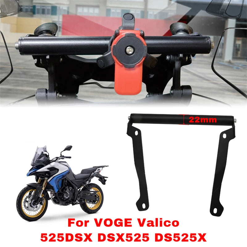 For VOGE Valico 525DSX DSX525 DS525X DSX 525 Mobile Phone Holder Stand Support GPS Navigation Bracket Motorcycle Accessories