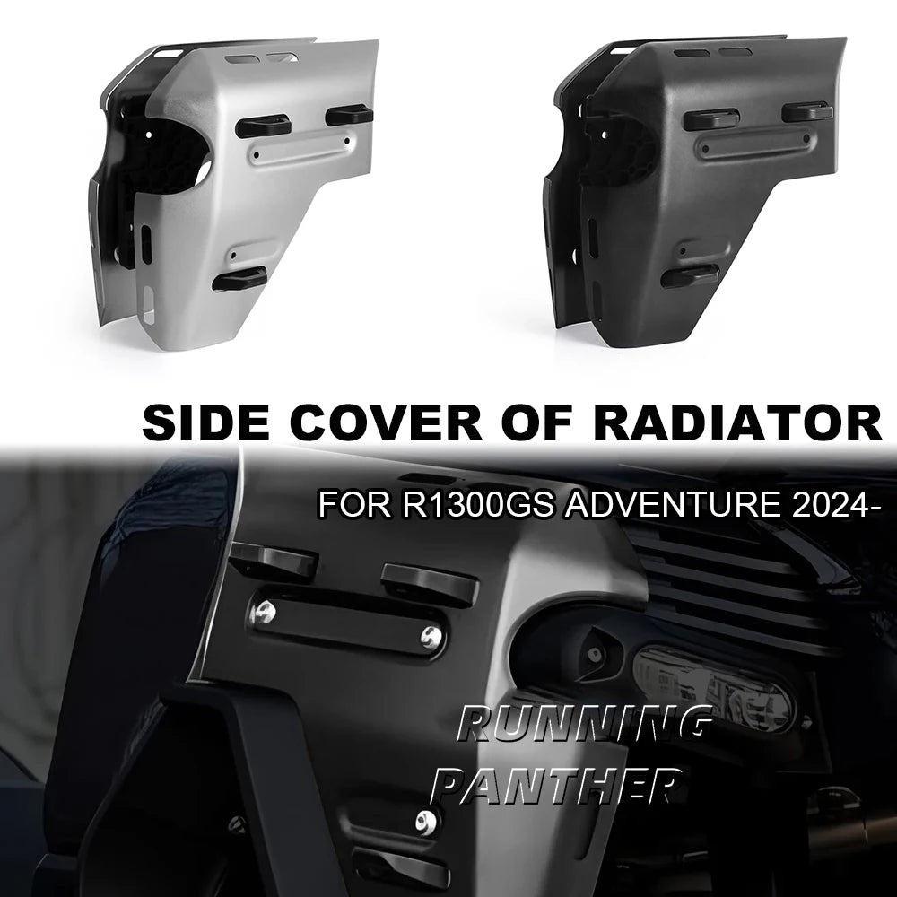 New For BMW GS1300 R 1300 GS Adventure R1300GS ADV 2024 2025 Motorcycle Radiator Side Cover Panel Frame Guard Fairing Protector
