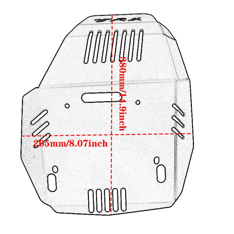 For Benelli TRK 502X 502 Jinpeng TRK502X TRK502 2019 Motorcycle Accessories Skid Plate Engine Guard Chassis Protection Cover
