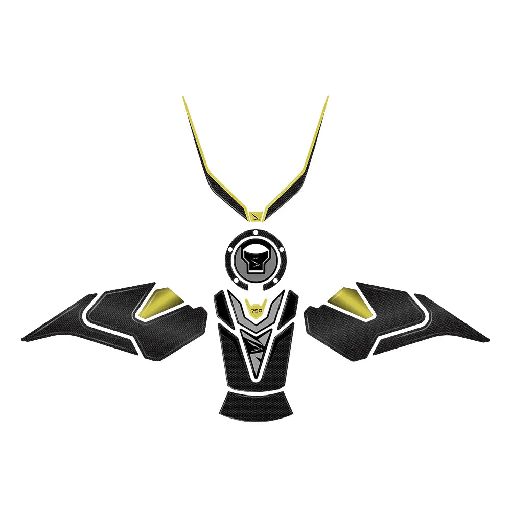 2023 cb750 hornet Motorcycle accessories 3D Epoxy Resin Sticker Protection Kit For Honda CB750 CB 750 Hornet 2023