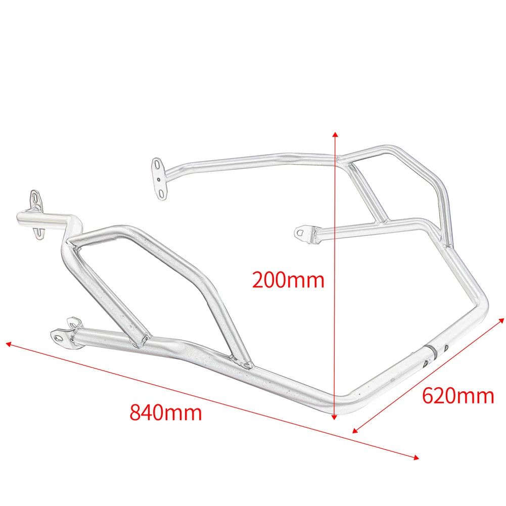 TRK 502X Engine Guard Bumper Motorcycle Highway Crash Bar For Benelli TRK502 TRK502X 2017 2018 2019 2020 BJ500GS-A Accessories