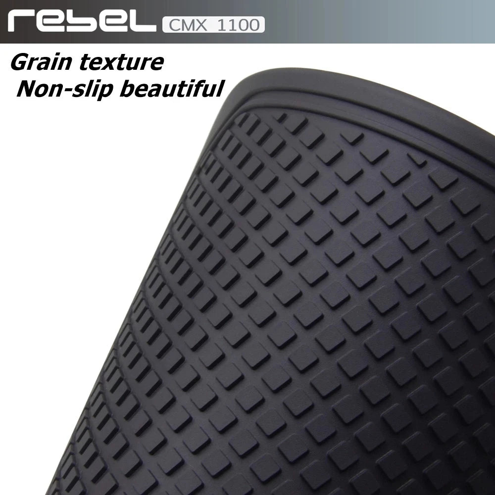 For Honda REBEL500 REBEL300 REBEL CMX 500 300 CM500 CM300 Motorcycle Accessories Gas Tank Protect Sticker Fuel Cap Cover Pad