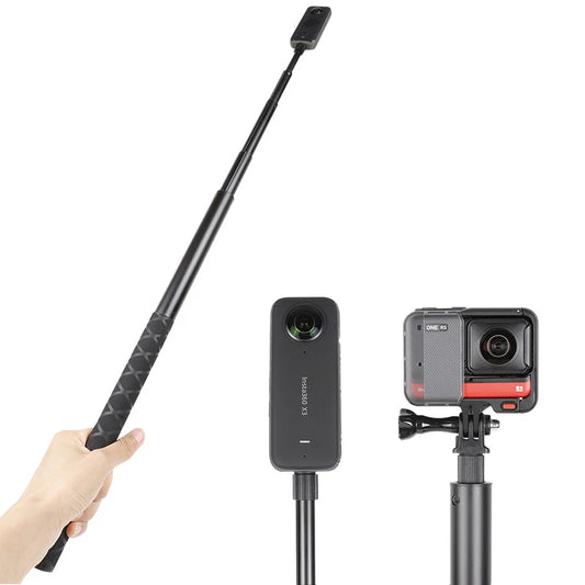 1/4 Screw For Insta360 Invisible Selfie Stick For Insta 360 X3 / ONE X2 / ONE RS / R / GO 2 For GoPro DJI ACTION Accessories