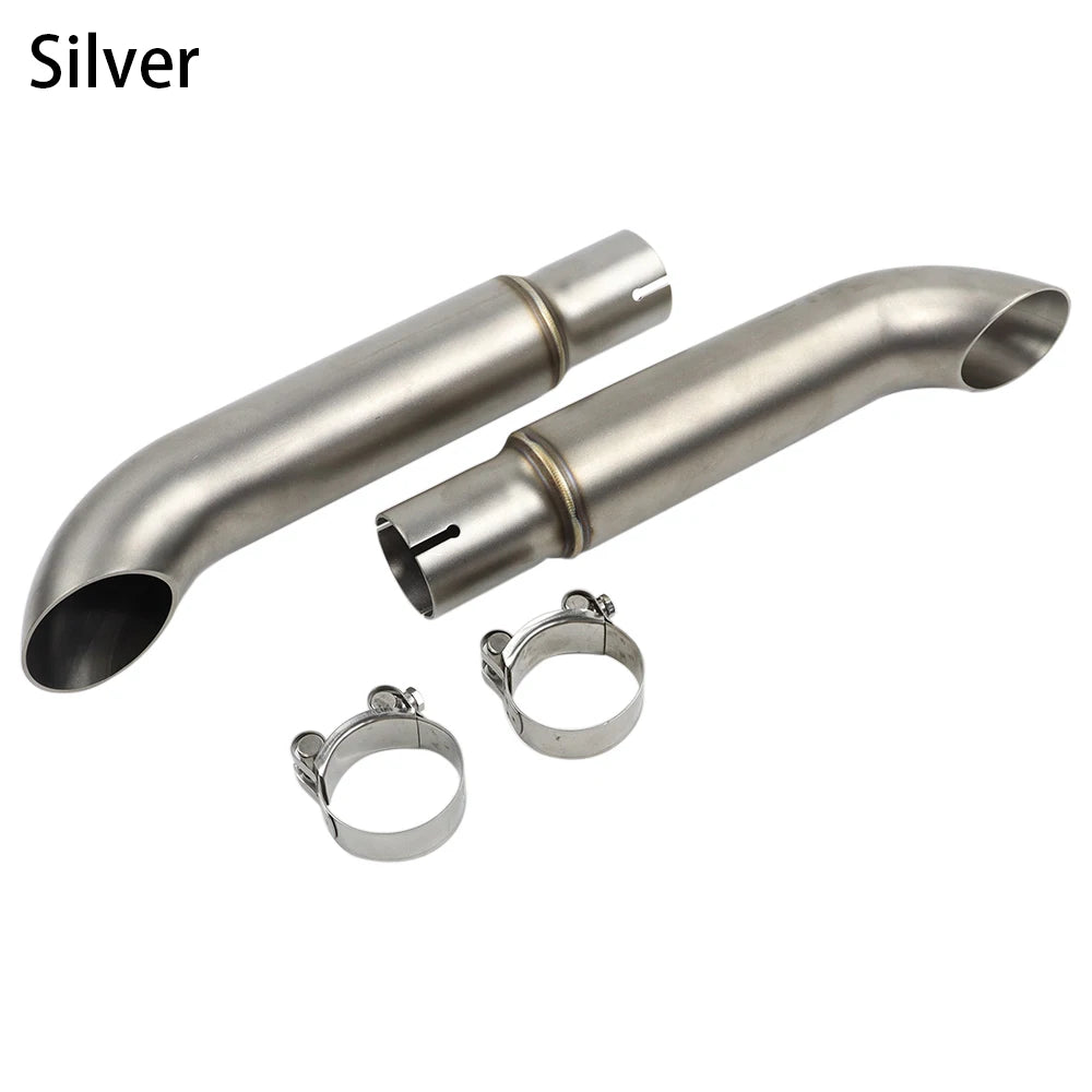 Short GP Bobber Slip Ons Mufflers Tail Pipe Slip-On Exhaust System Fit For BMW R18 100 Year R18B R 18 B/Classic/Transcontinental
