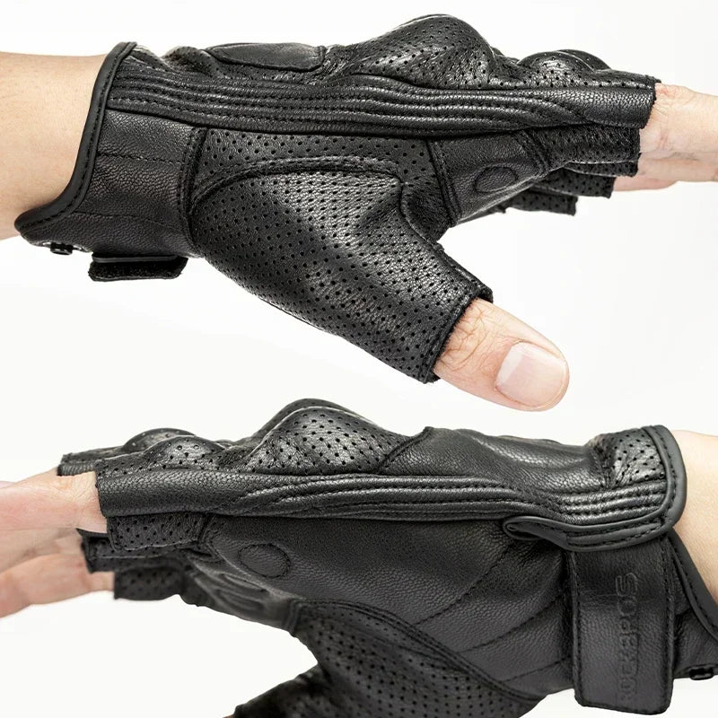 ROCKBROS Bicycle Men Women Gel Protector Tactical Motorcycle Gloves Sport Short Bike Gloves Breathable Half Finger Gloves