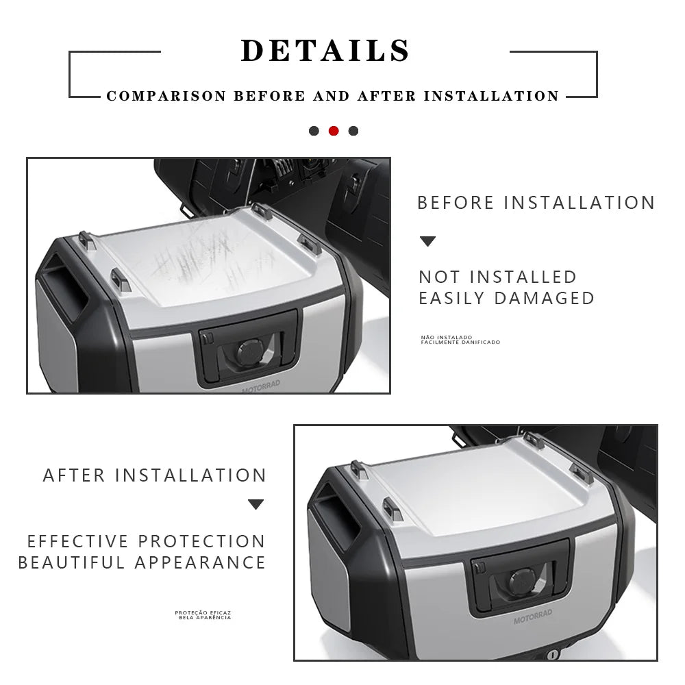 For BMW R1300GS R 1300 GS 1300 2023-2024 R 1300GS TPU Protection Kit Accessories Suitcase Paint Protection Film