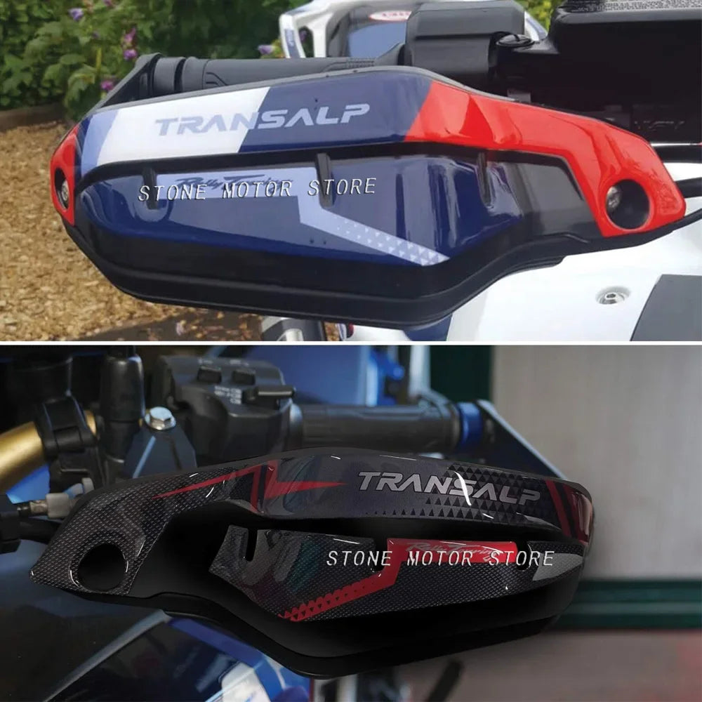 For Honda XL750 Transalp xl 750 TRANSALP 2023 Motorcycle 3D Gel Hand Guards Stickers Handguard Protect 3D Resin Stickers