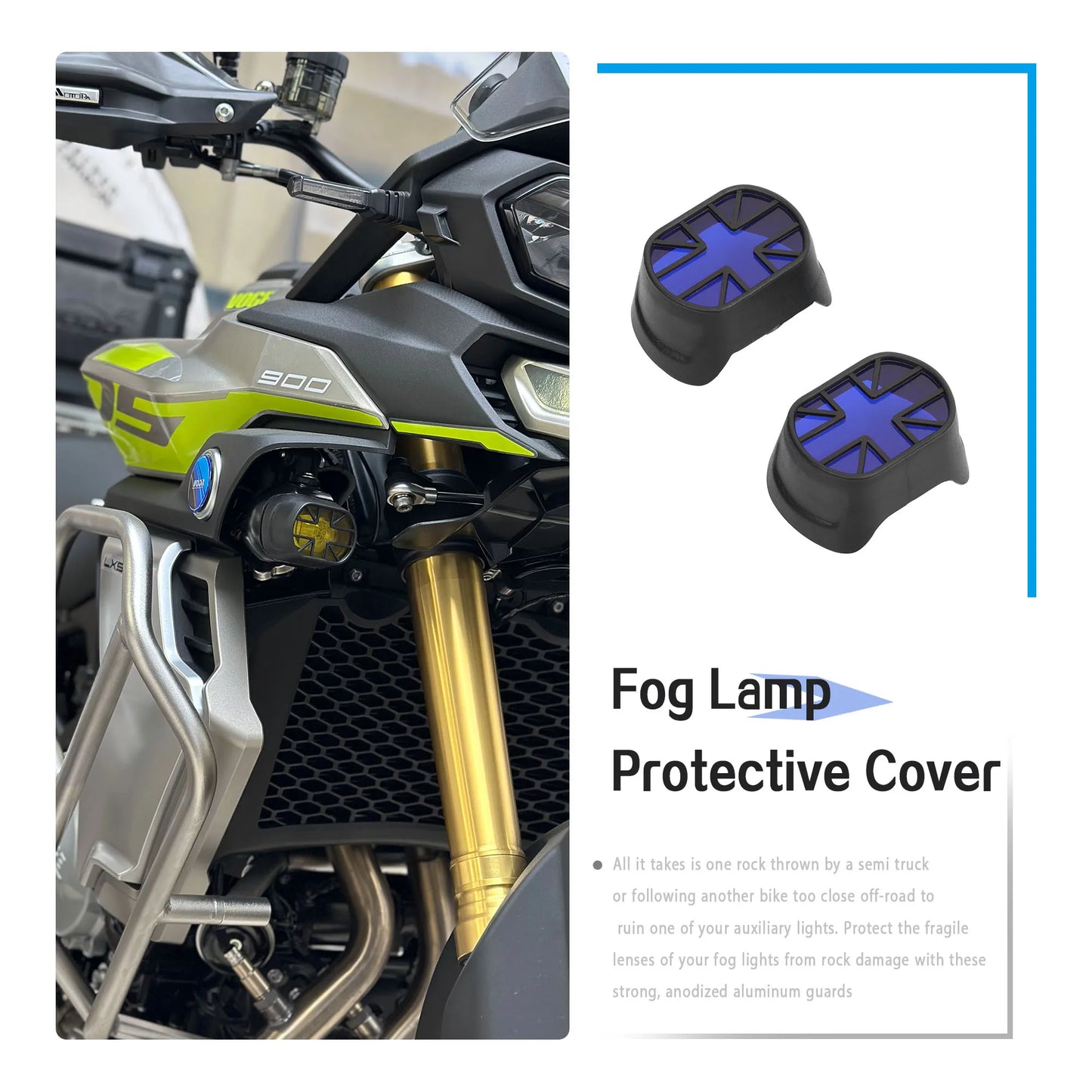 For VOGE DS900X DSX900 Motorcycle DS 900X DSX 900 Accessories Fog Light Protector Guards Foglight Lamp Cover Mist Lamp Guard