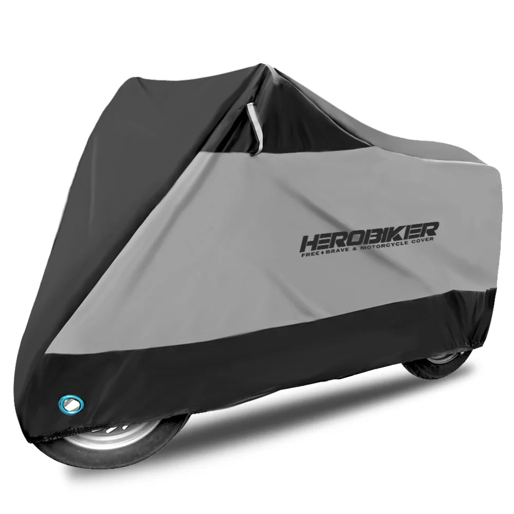 Motorcycle Cover Universal Waterproof Accessories Outdoor Sunscreen Rain For Scooter Bicycle Uv Dustproof Protective Cover M-4XL