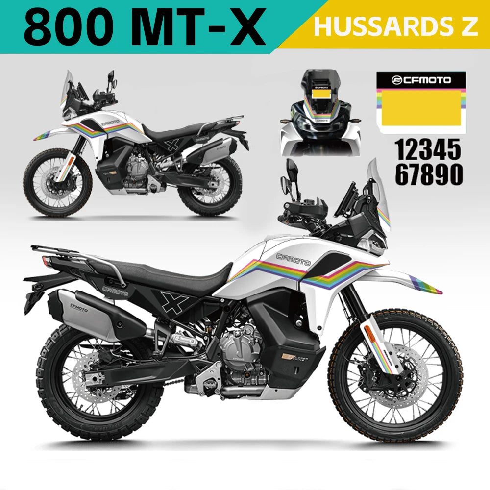 For NEW CFMOTO 800MTX 800 MTX 800 MT-X Motorcycle Sticker Graphics kit Sticker Decals 800MT-X CF Moto Body Paint Pattern Sticker