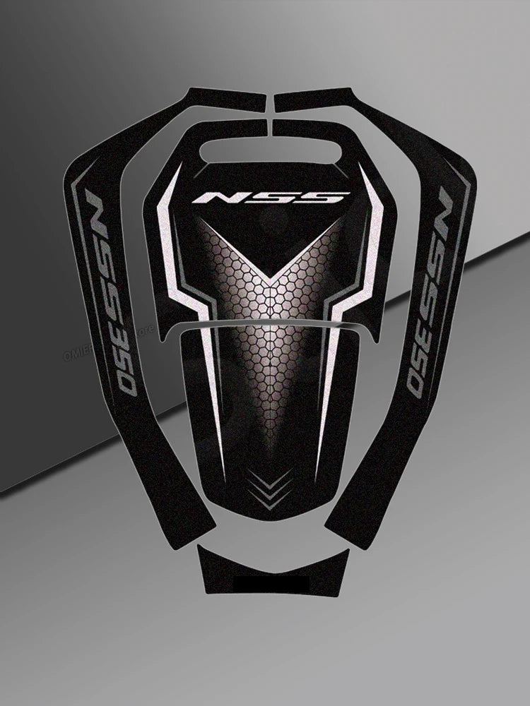 3M Motorcycle Accessories Tank Pad Protector Frosting Sticker Decals For HONDA FORZA NSS 350 NSS350