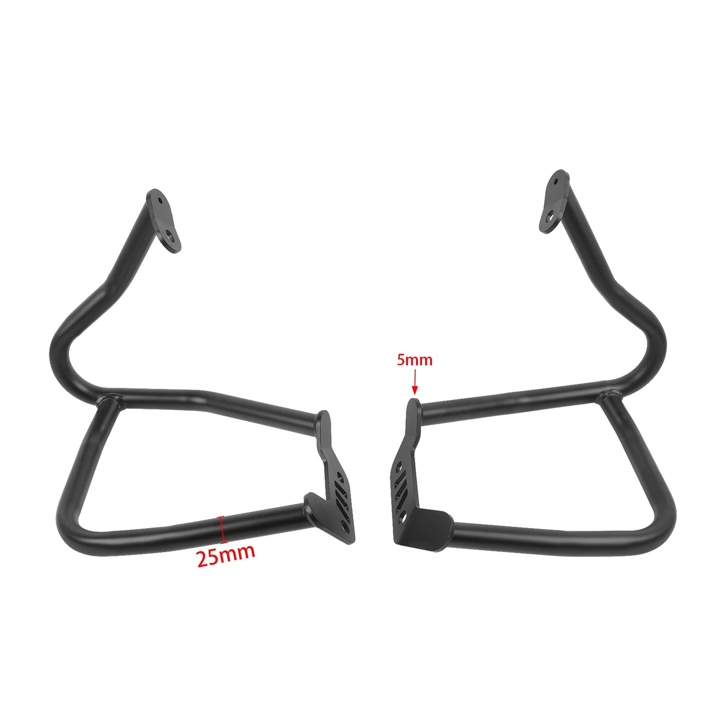 For BMW R12 nineT RNINET R12 2024-2025-UP Motorcycle Crash Bar Engine Guard Bumper Frame Protector Side Saddlebag Stunt Cage