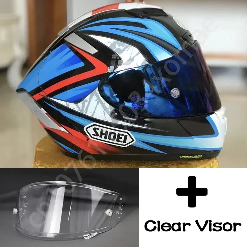 Shoei X-Spirit 3 Full Face Street Motorcycle Helmet Shoei X-14 X-Fourteen Bradley 3 TC-1 Helmet