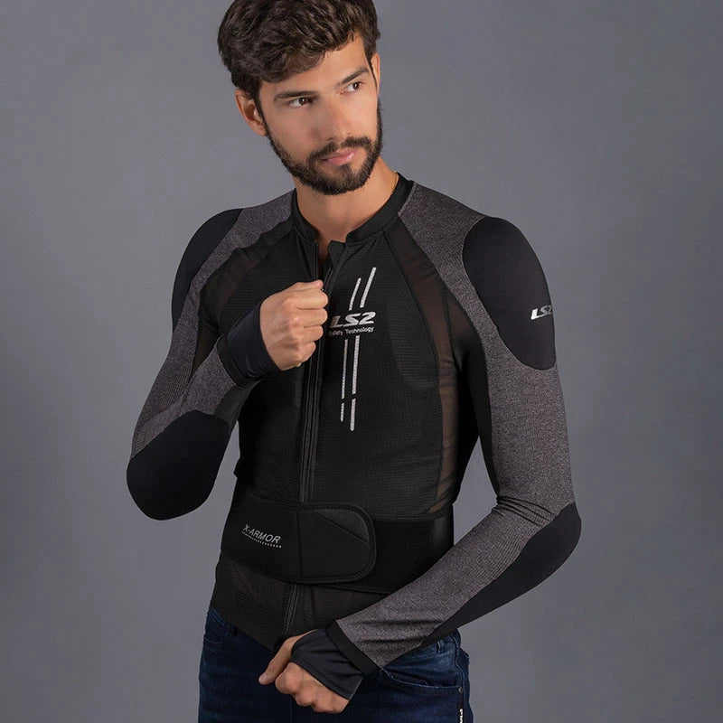 LS2 Armor MJ141 motorcycle motorcycle racing riding wear Spring summer men's and women's soft armor CE fall protection