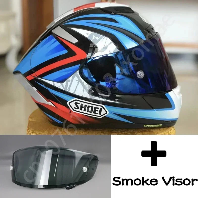 Shoei X-Spirit 3 Full Face Street Motorcycle Helmet Shoei X-14 X-Fourteen Bradley 3 TC-1 Helmet