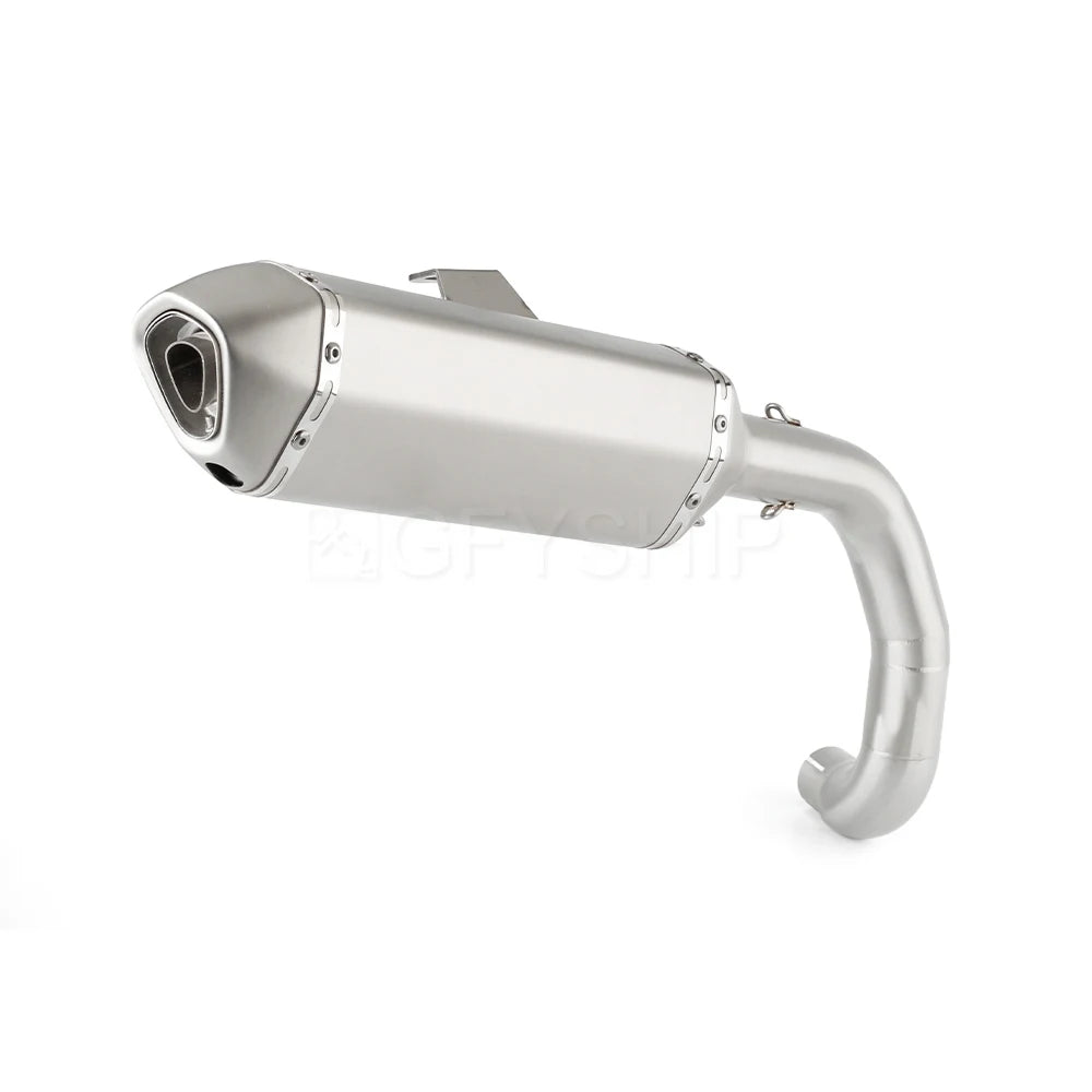 For Moto Morini X Cape 2021 2022 2023 649 XCape X-Cape 650 650X Escape Slip-on Motorcycle High Position Exhaust Muffler Pipe