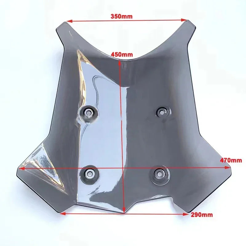 Motorcycle Windshield Windscreens Wind Deflectors Front Glass For BMW F750GS F850GS F 750 850 GS ADV 2018 -2022 2023 2024