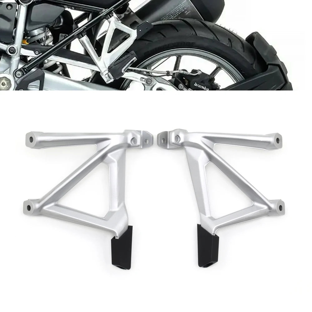 R1250GS R1200GS Rear Passenger Footpegs Kit Footrests Foot Rest Bracket For BMW R1250 R1200 GS LC Adventure 2013-2023
