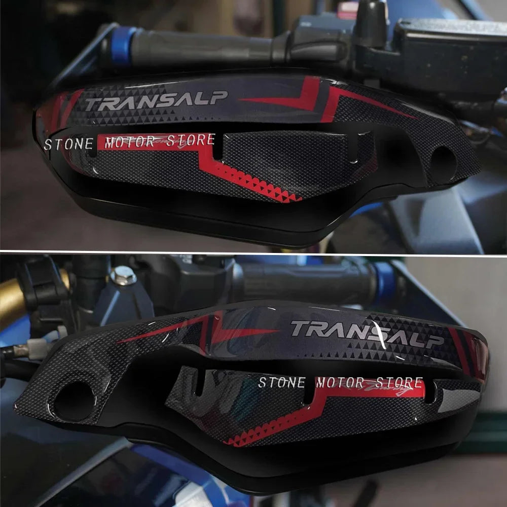 For Honda XL750 Transalp xl 750 TRANSALP 2023 Motorcycle 3D Gel Hand Guards Stickers Handguard Protect 3D Resin Stickers