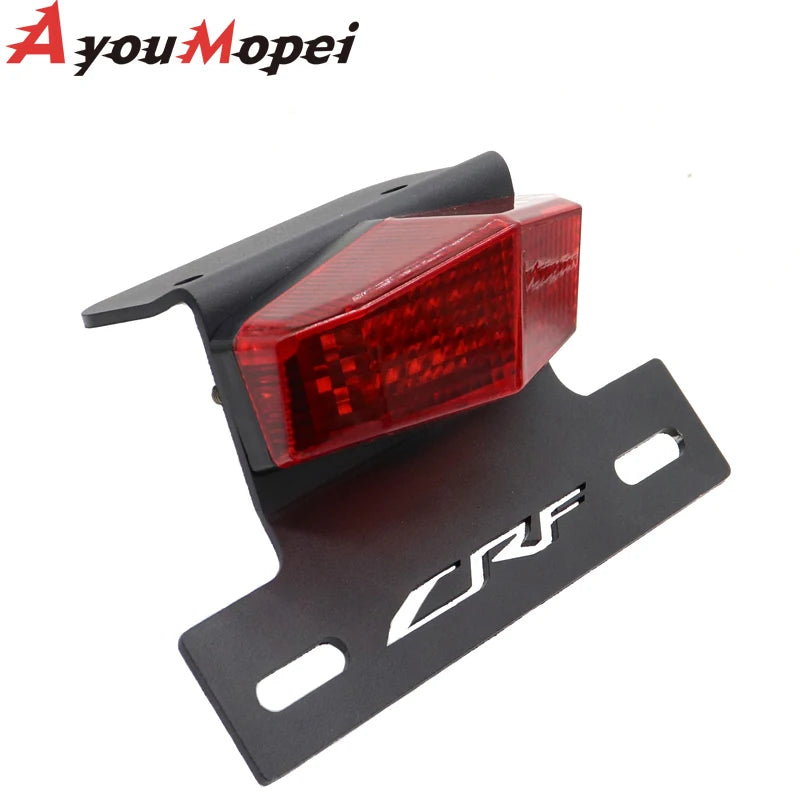 LED Tail Light Turn Signal Fender Eliminator License Plate Frame Holder Kit For HONDA CRF300L CRF 300L 300 L RALLY 2021 +