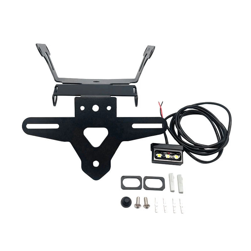 2023 New CB 650R Motorcycle License Plate Holder Tail Light Bracket Tidy Fender Eliminator For Honda CB650R CBR650R 2019-2022