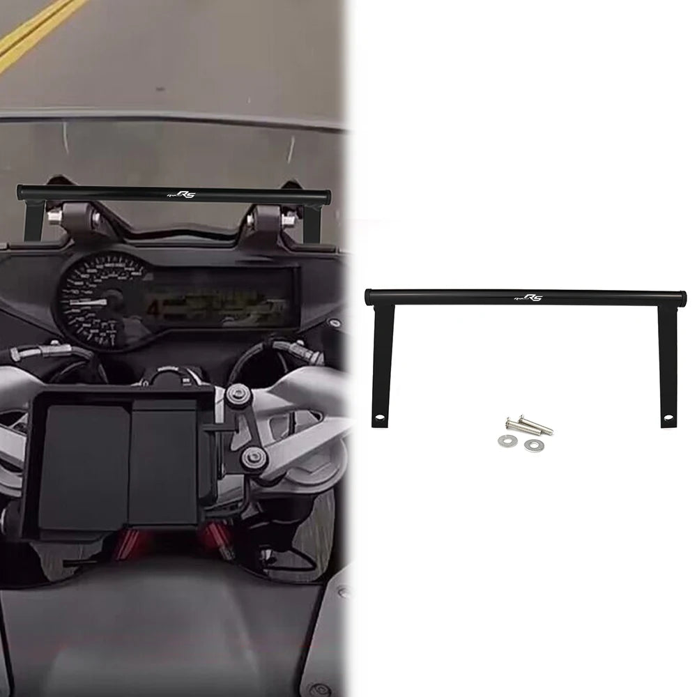 Motorcycle Phone Holder Stand Fit For BMW R1200RS 2014 2015 2016 2017 2018 R 1200 RS GPS Mount Navigation Plate Bracket