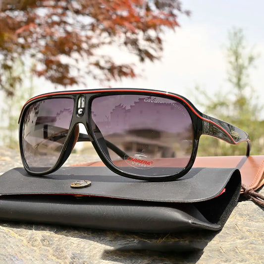CARRERA High Quality Sunglasses Men Unisex Trends Brand Design Vintage Retro Outdoor Sports Cycling Sunglasses Driving Glasses