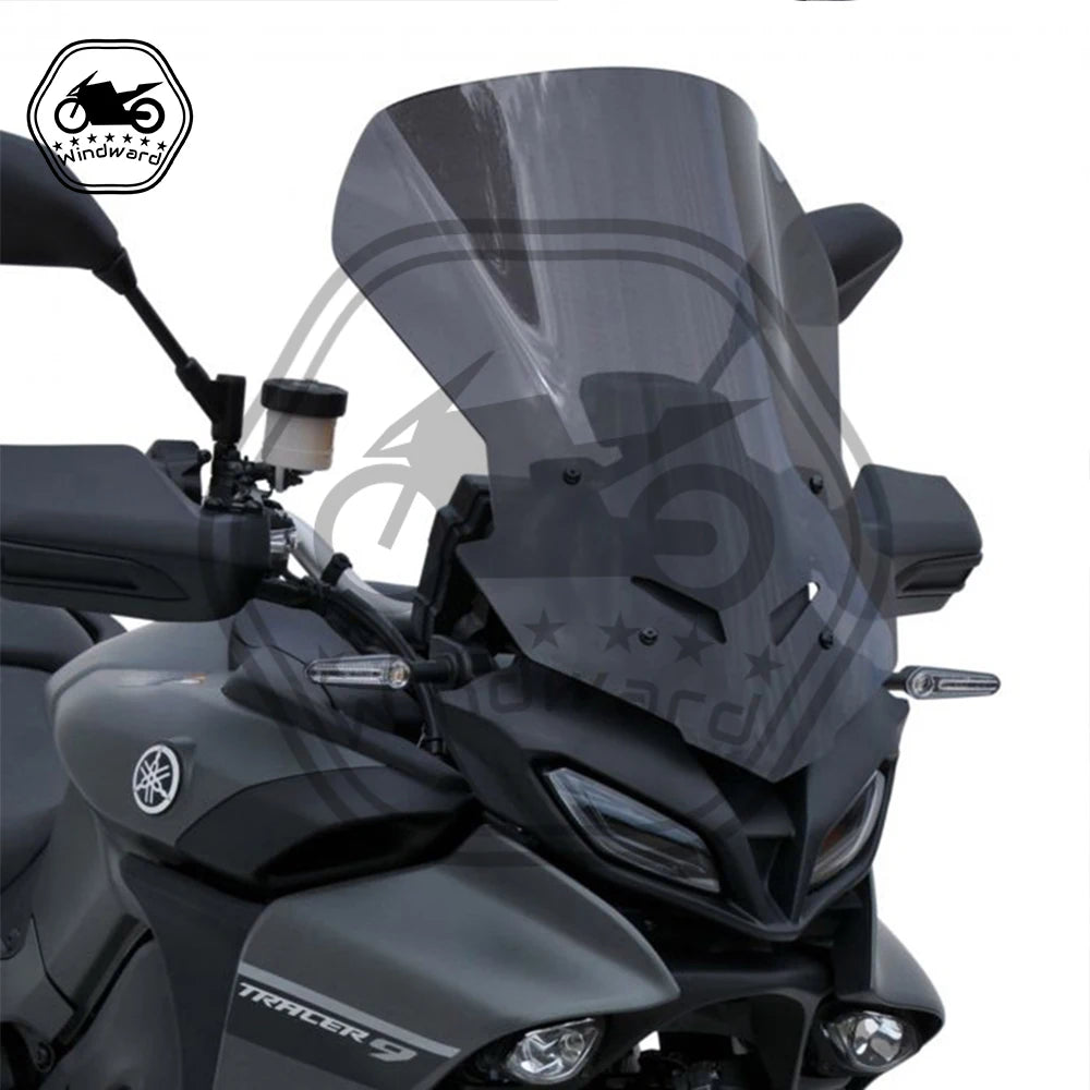Motorcycle Accessories Touring Windshield Visor Windscreen For YAMAHA MT-09 TRACER GT9 9 21-22 TRACER 9 2021 2022 Double Bubble