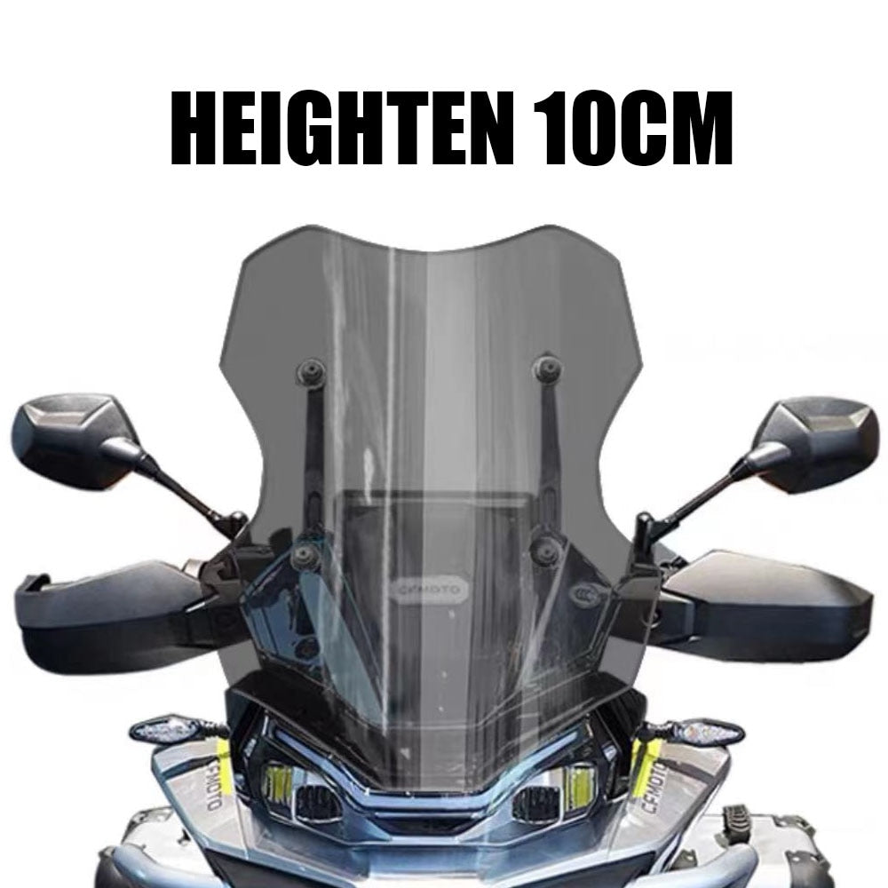 Motorcycle Fit Cfmoto 800MT Dedicated Front Windshield Heighten Widened Wind Deflector For CFMOTO 800MT 800 MT CF 800MT