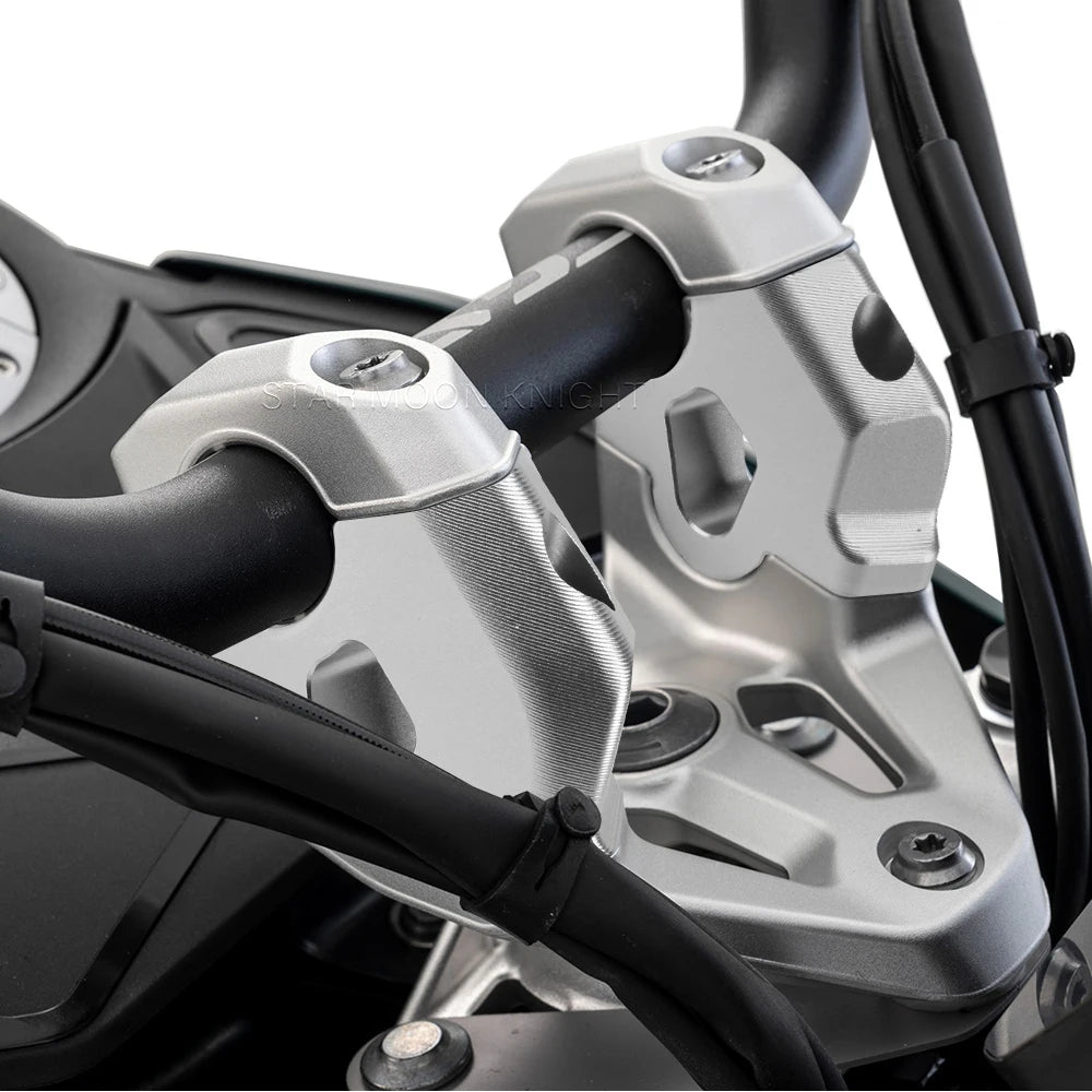 Motorcycle Handlebar Riser Drag Handle Bar Clamp Extend Adapter For BMW R1300GS R 1300 GS 2024-