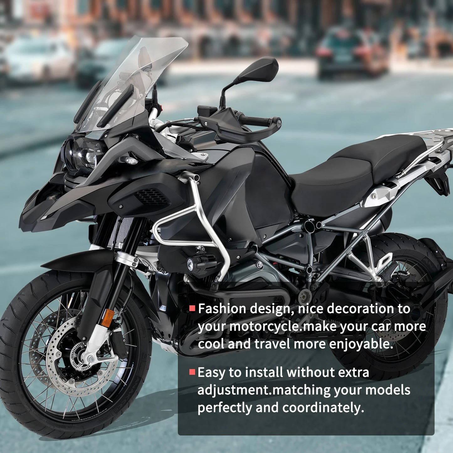 Windshield Windscreen Side Wind Deflector Panel For BMW R1200GS LC R 1200 GS ADV K50 K51 2014-2020 R1250GS Adventure 2019-2022