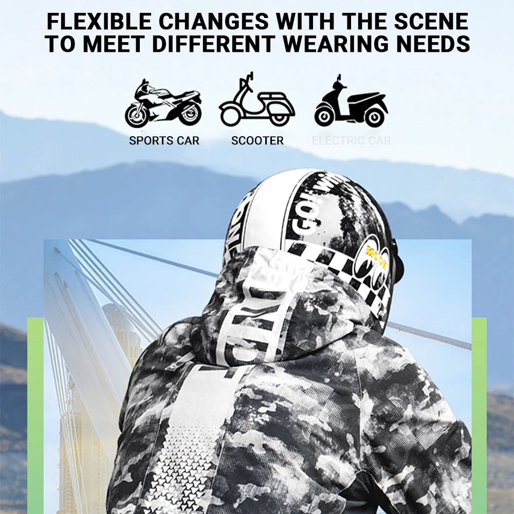 Motorcycle Jackets Mens Casual Moto Riding Jacket Coats Summer Breathable Mesh Waterproof Motocross Racing Jacket