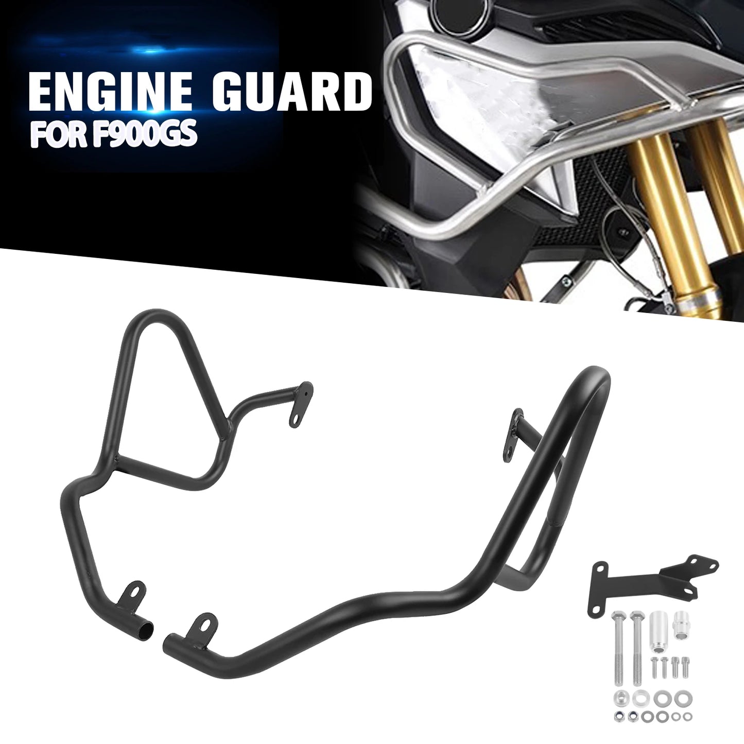 For BMW F900GS F 900 GS F900 GS 2024 2025 Motorcycle Engine Guard Stunt Cage Fairing Frame Protector Upper Crash Tank Bar Bumper