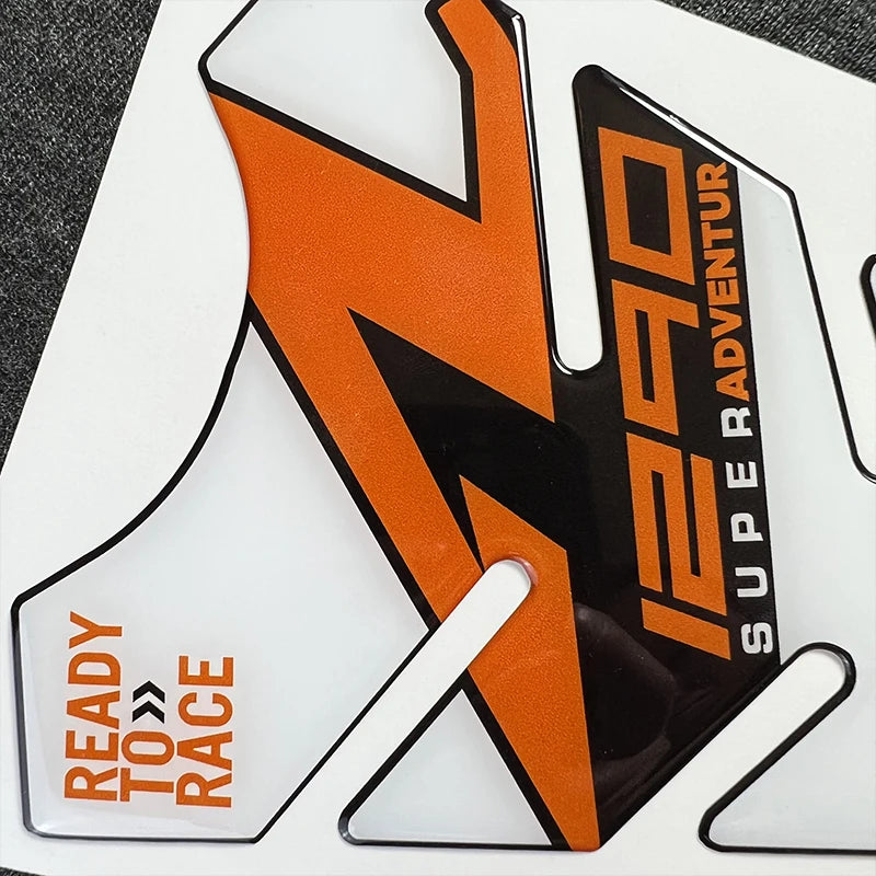 Motorcycle Fuel Tank 3D Sticker Decals Waterproof Decoration for Ktm 1290 SUPER ADVENTURE