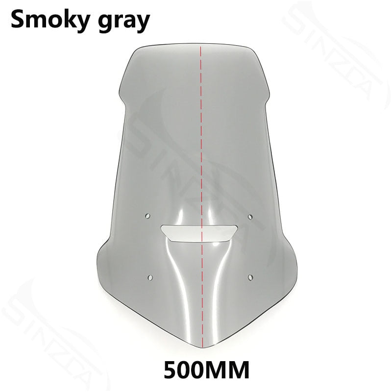 Screen For Honda NC700X NC750X NC 700 750 X 2016-2020 Motorcycle Fairing Accessories Windshield Windscreen Wind Deflectors Gray