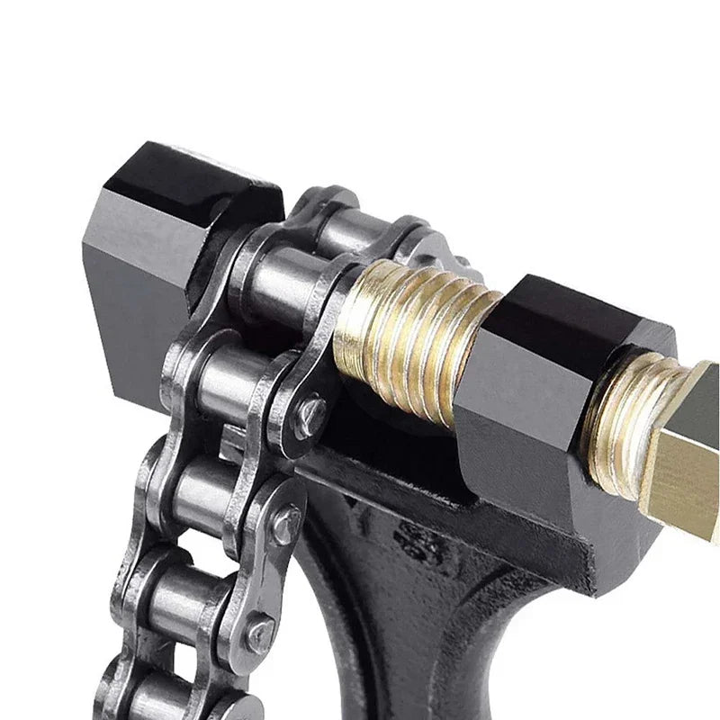 Motorcycle Chain Breaker Chain Link Removal Separator Motor Chain Breaker Riveting Tool 420-530 Motorcycle Parts Repair Tool
