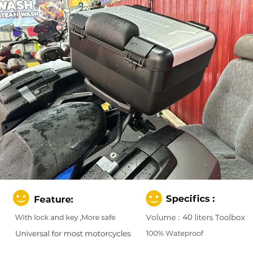 Universal Motorcycle Vario Top Box For BMW R1200GS R1250GS F800GS LC ADV F800GS F850GS F750gs Top Rear Luggage Tool Cases