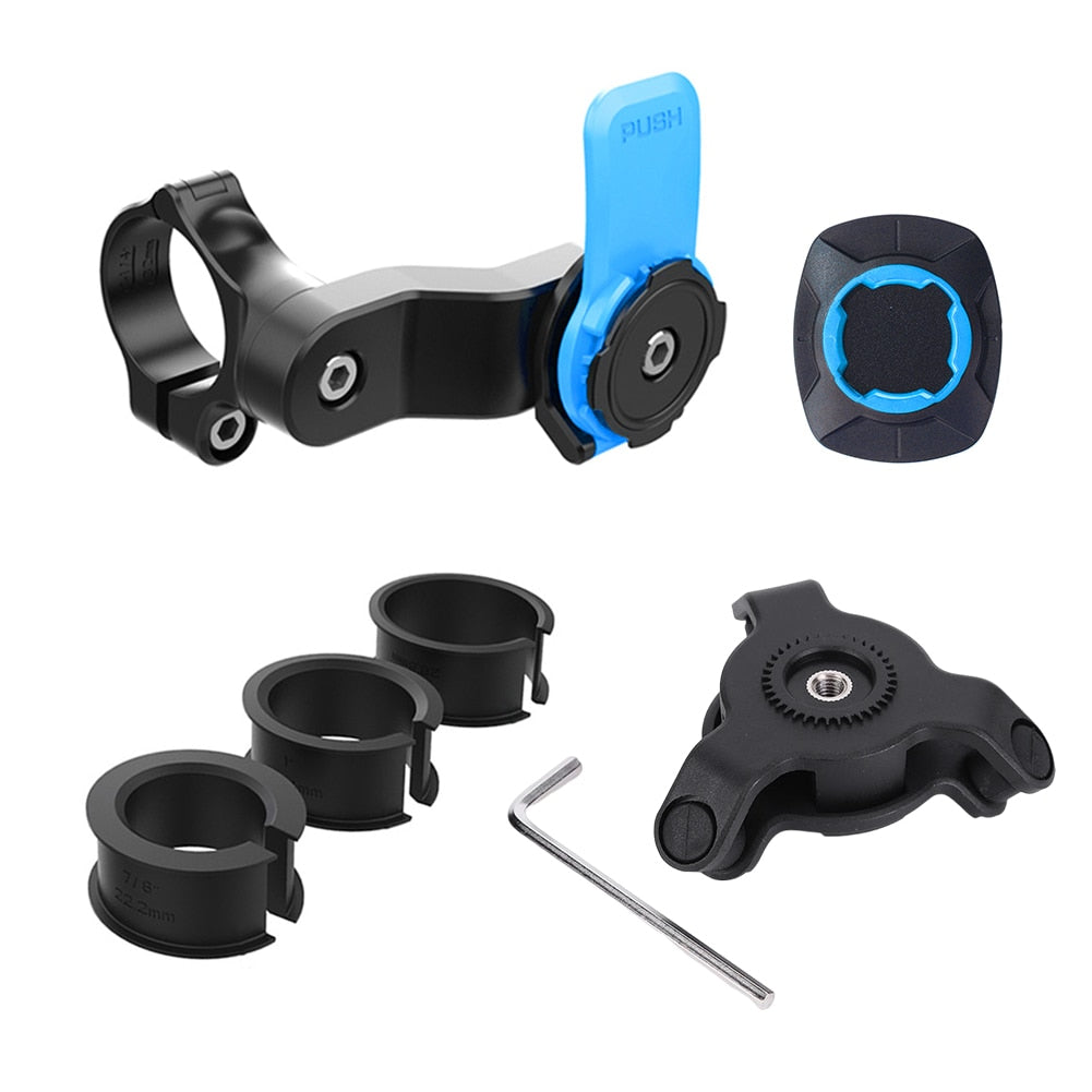 Bike Phone Holder Motorcycle Bicycle Cellphone Stand MTB Bike Handlebar Smartphone Holder Adjustable Support Bicycle Accessies
