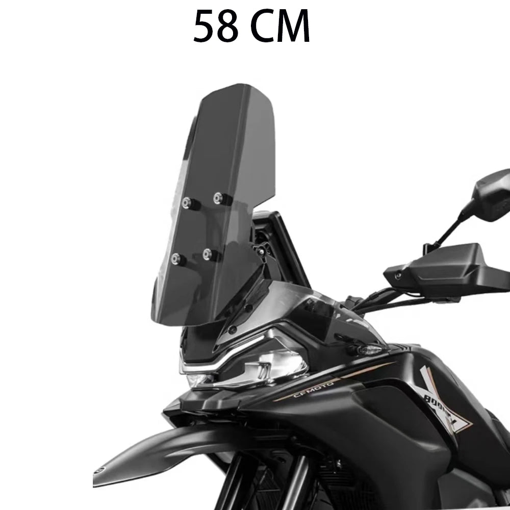 For CFMOTO 800 MT-X 800MTX 800MTX NEW Anti Windshield 800MT-X 800MT X Motorcycle Heightened Windshield Accessorie 2024-2025