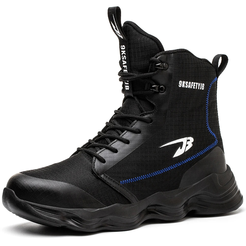 Motorcycle Boots Men Motorbike Riding Boots Four Seasons Motorcycle Shoes Men Work Safety Shoes Waterproof Botas Moto