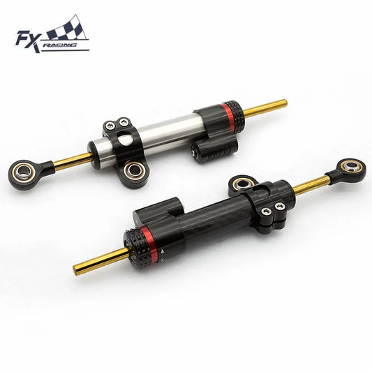Carbon Shock Absorber Steering Directional Damper Stabilizer Motorcycle For Honda Suzuki GSXR 600 750 CB400 YZF R1 R6 MT-07 MT09
