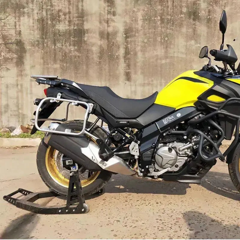 DL650 Motorcycle Accessories Saddlebag Side Toolbox Brackets Top Case Luggage Panniers Rack Fit For SUZUKI V-STROM 650 2017-2023