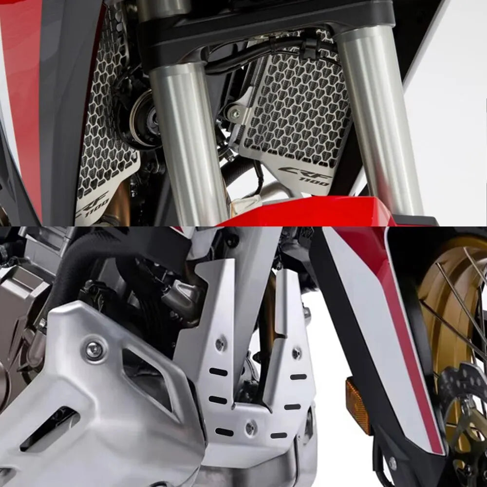 Motor For Honda CRF1100L Africa Twin DCT CRF 1100 L Adventure ADV Sports 2023 Radiator Grille Guard Cylinder Head Engine Guard