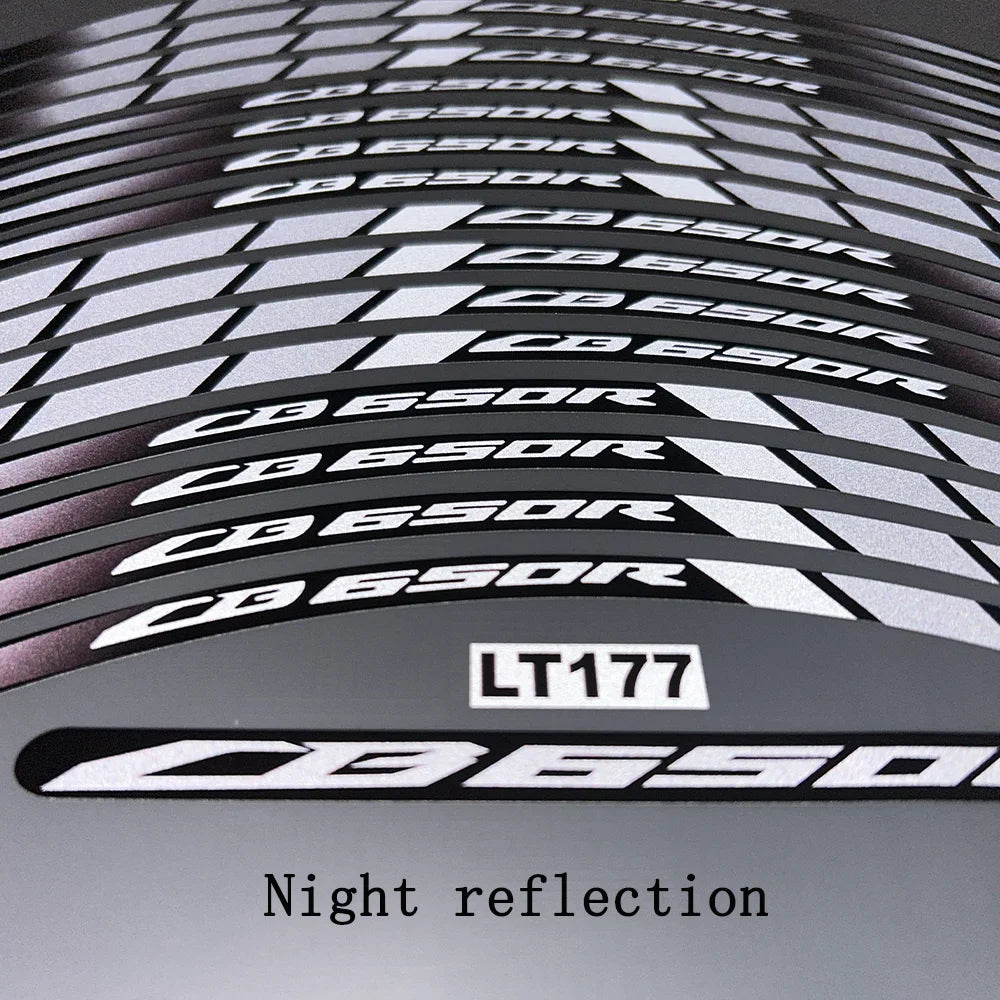 cb650r wheel reflective sticker, motorcycle accessories, waterproof does not fall off, special car special cool CB 650r