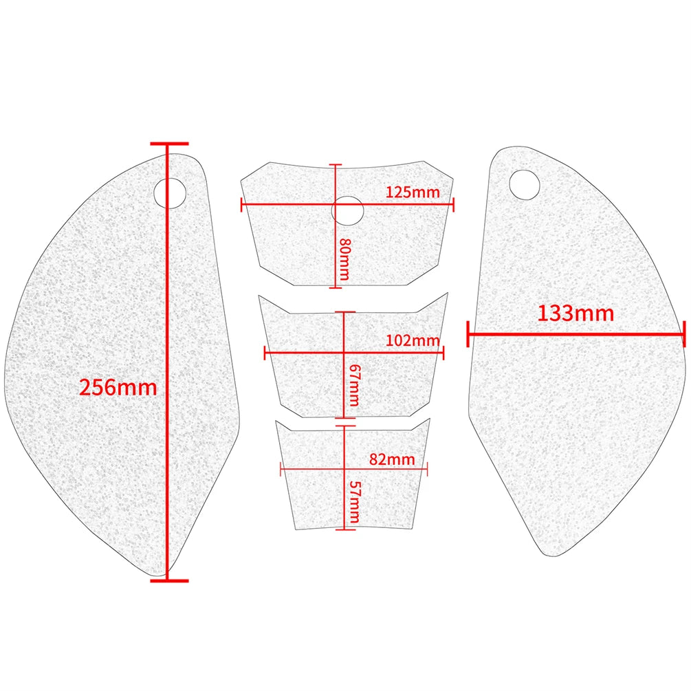 For Ninja Z 650 Gas Tank Protect Sticker Fuel Cap Cover Pad for Kawasaki Ninja650 Z650 2017-2023 Motorcycle Accessories