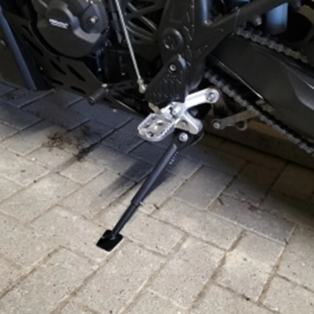 Fit For Yamaha Tenere 700 2019 2020 2021 2022 2023 Motorcycle Adjustable Kickstand Sidestand Holder Parking Rack Support Foot