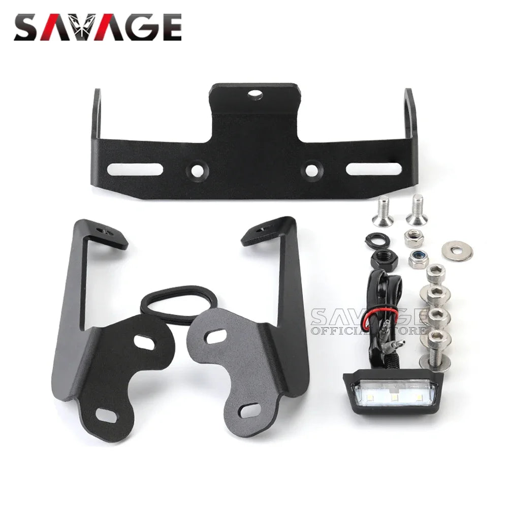 For YAMAHA MT-09/SP FZ-09 2017-2020 Motorcycle License Plate Holder LED Light Tail Tidy Fender Eliminator MT09 2018 FZ09 MT 09