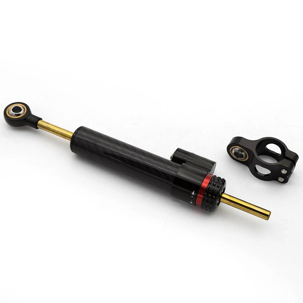 Carbon Shock Absorber Steering Directional Damper Stabilizer Motorcycle For Honda Suzuki GSXR 600 750 CB400 YZF R1 R6 MT-07 MT09