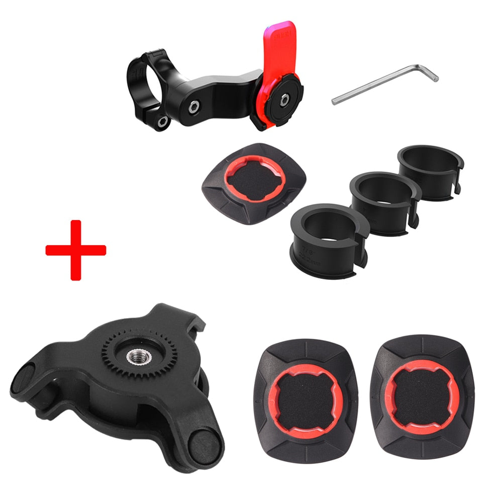 Bike Phone Holder Motorcycle Bicycle Cellphone Stand MTB Bike Handlebar Smartphone Holder Adjustable Support Bicycle Accessies