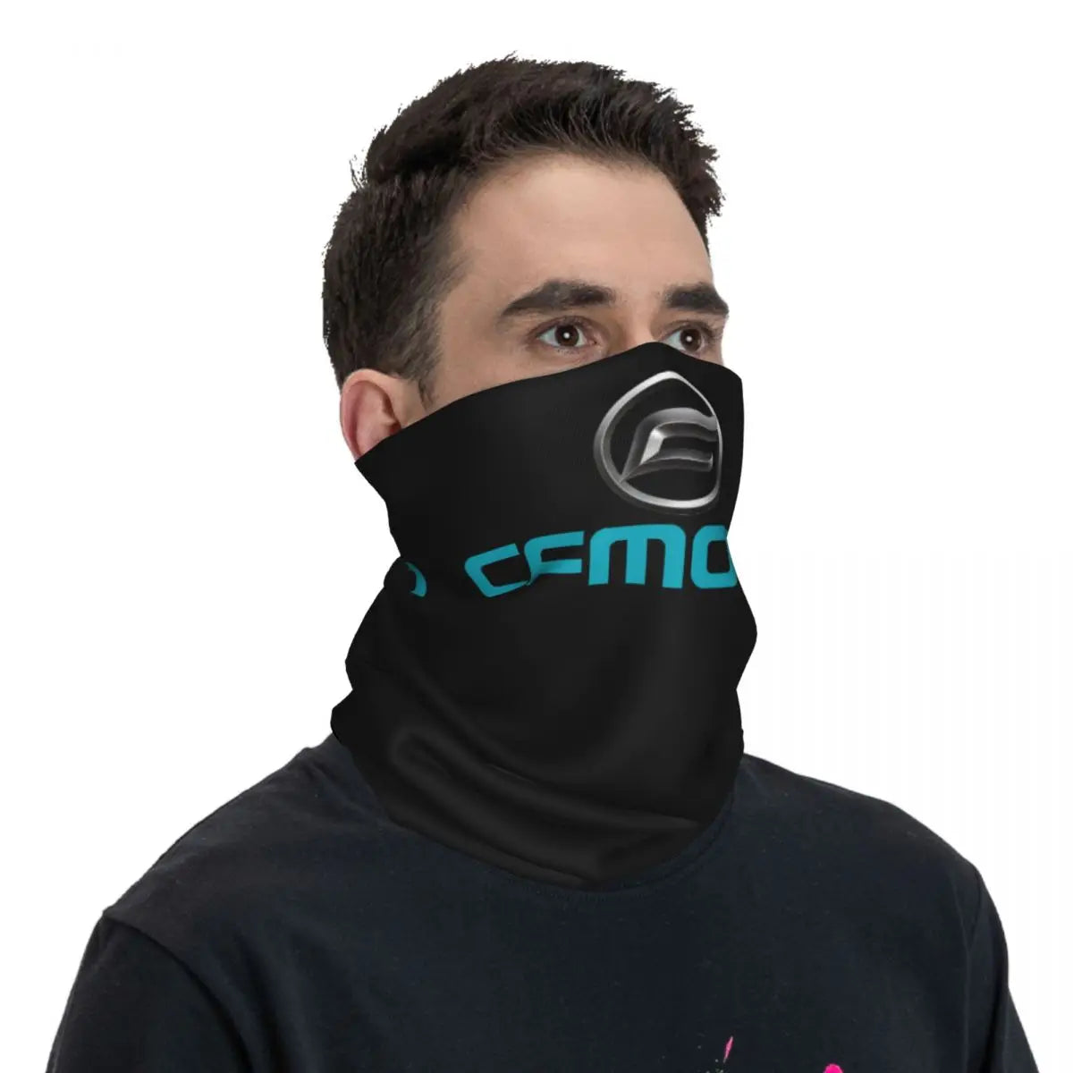 CFMoto Motorcycle Merchandise Bandana Neck Cover Wrap Scarf Multi-use Fishing Headwear for Men Women Windproof